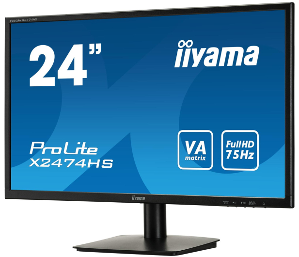 IIYAMA 23.6'' X2474HS-B1 Czarny - 372199 - zdjęcie 3